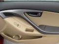 Beige 2011 Hyundai Elantra GLS Door Panel