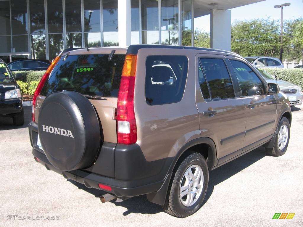 2004 CR-V EX 4WD - Mojave Mist Metallic / Saddle photo #3