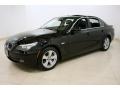 2008 Jet Black BMW 5 Series 528xi Sedan  photo #3