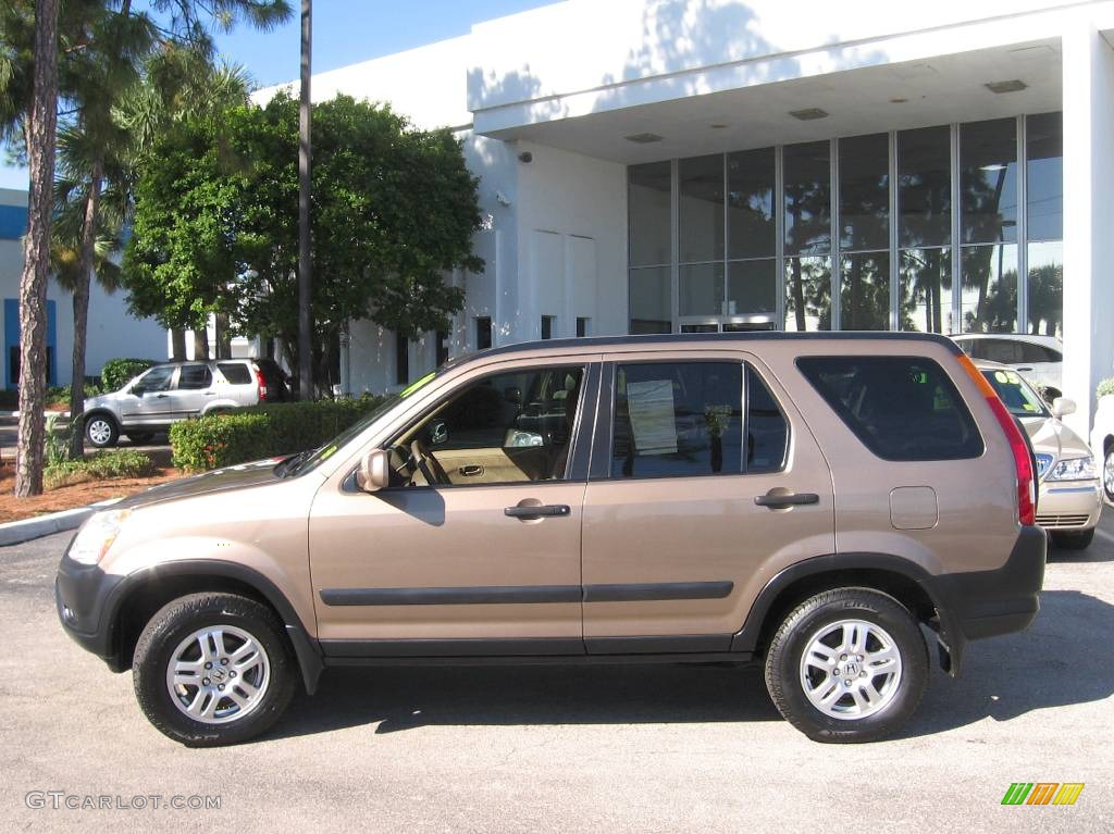 2004 CR-V EX 4WD - Mojave Mist Metallic / Saddle photo #5