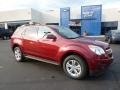 2011 Cardinal Red Metallic Chevrolet Equinox LT AWD  photo #1