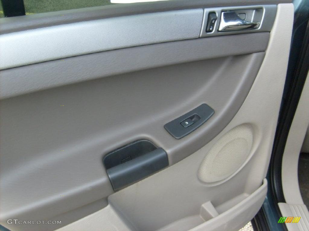 2005 Pacifica  - Magnesium Green Pearl / Light Taupe photo #15