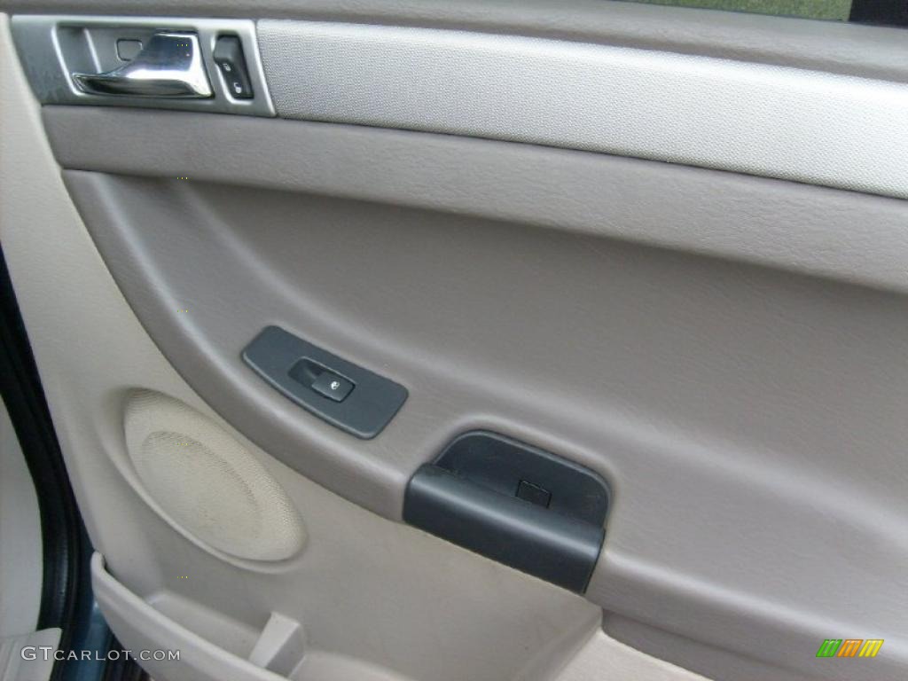 2005 Pacifica  - Magnesium Green Pearl / Light Taupe photo #19