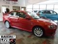 2009 Rally Red Pearl Mitsubishi Lancer RALLIART  photo #6