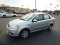 2011 Ice Silver Metallic Chevrolet Aveo LT Sedan  photo #3