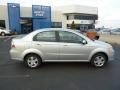 2011 Ice Silver Metallic Chevrolet Aveo LT Sedan  photo #11