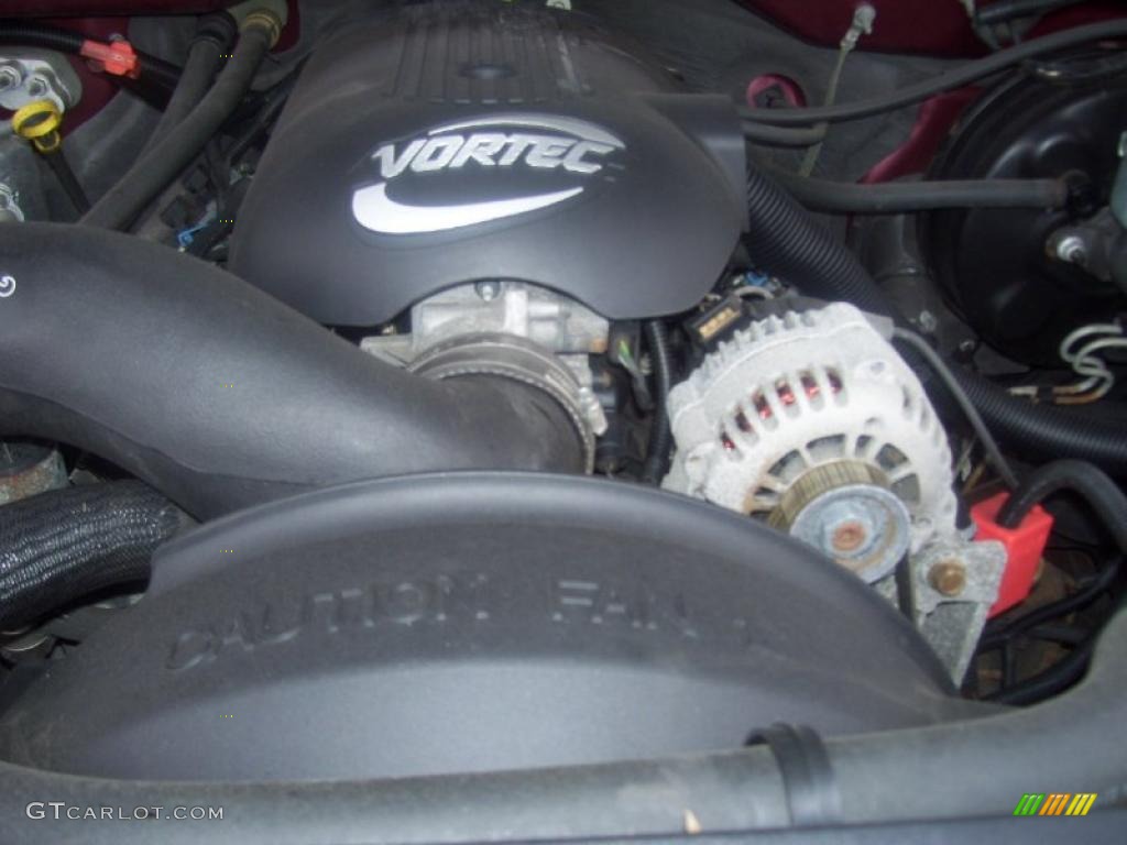 2001 Chevrolet Silverado 1500 LS Extended Cab 4x4 5.3 Liter OHV 16-Valve Vortec V8 Engine Photo #47010384