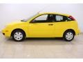 Screaming Yellow 2007 Ford Focus ZX3 SE Coupe Exterior
