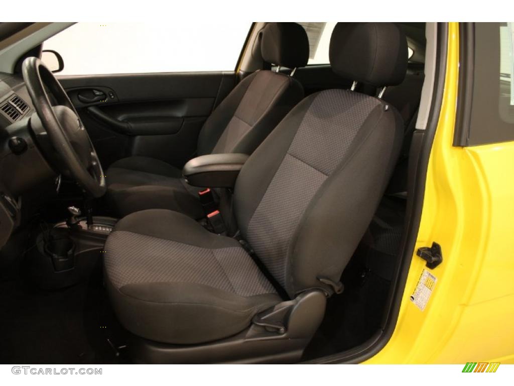 Charcoal Interior 2007 Ford Focus ZX3 SE Coupe Photo #47010558