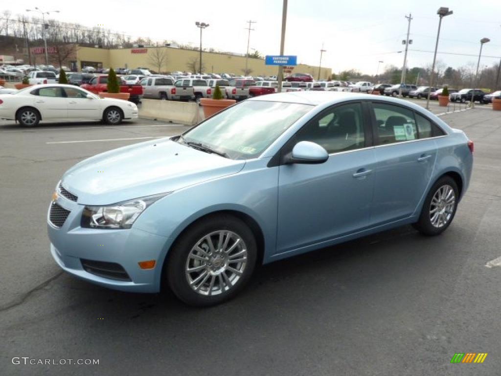 Ice Blue Metallic 2011 Chevrolet Cruze ECO Exterior Photo #47010708