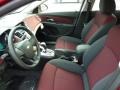 Jet Black/Sport Red Interior Photo for 2011 Chevrolet Cruze #47011038