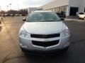 2011 Silver Ice Metallic Chevrolet Traverse LS  photo #2