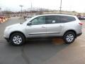 2011 Silver Ice Metallic Chevrolet Traverse LS  photo #4