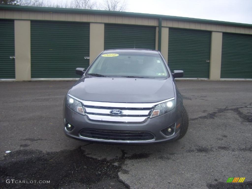 2010 Fusion SEL V6 - Sterling Grey Metallic / Charcoal Black photo #2