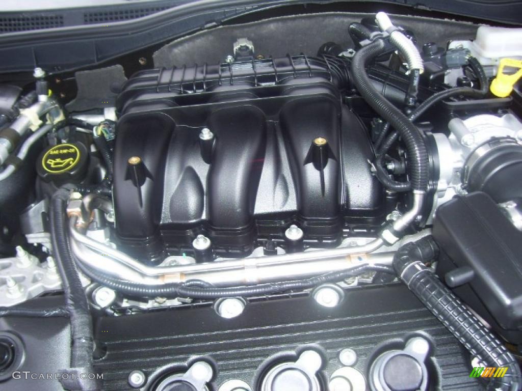 2010 Fusion SEL V6 - Sterling Grey Metallic / Charcoal Black photo #11