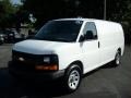 2011 Summit White Chevrolet Express 1500 Cargo Van  photo #1