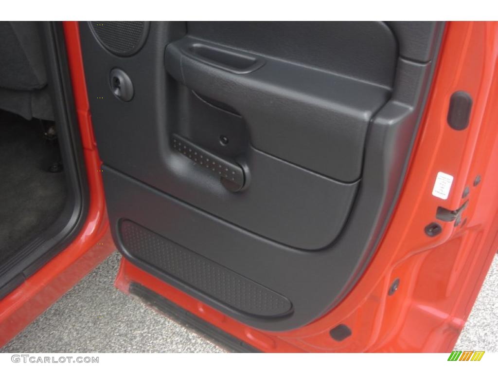 2003 Ram 1500 SLT Quad Cab 4x4 - Flame Red / Dark Slate Gray photo #21