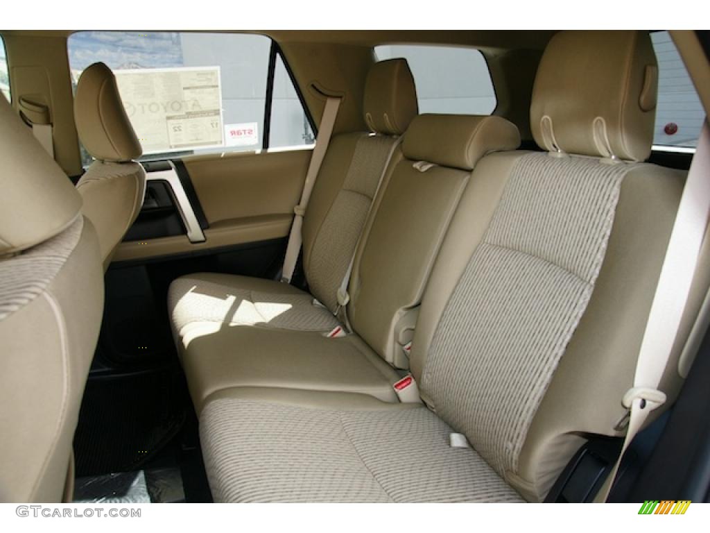2011 4Runner SR5 4x4 - Black / Sand Beige photo #6