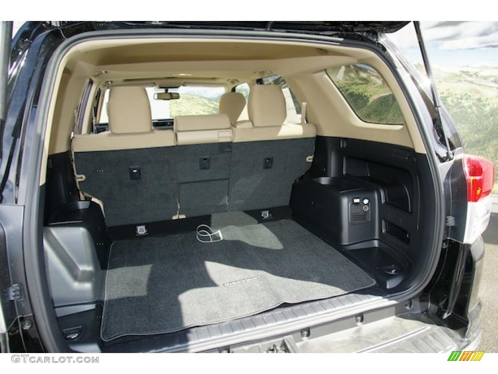 2011 4Runner SR5 4x4 - Black / Sand Beige photo #7