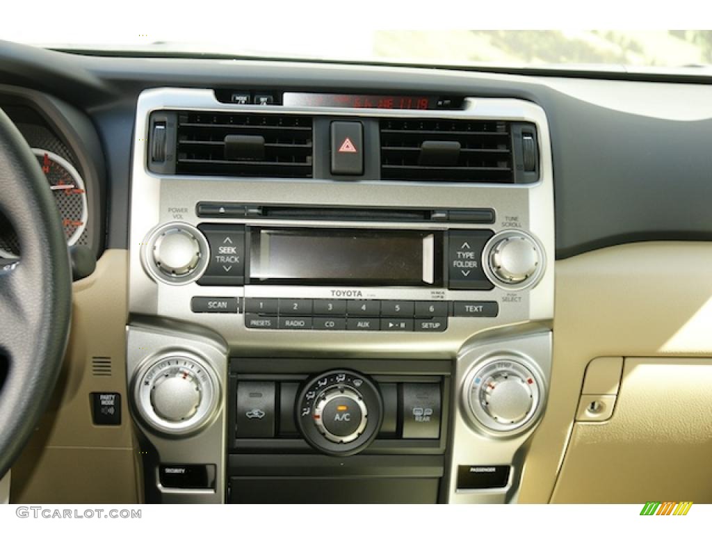 2011 4Runner SR5 4x4 - Black / Sand Beige photo #9