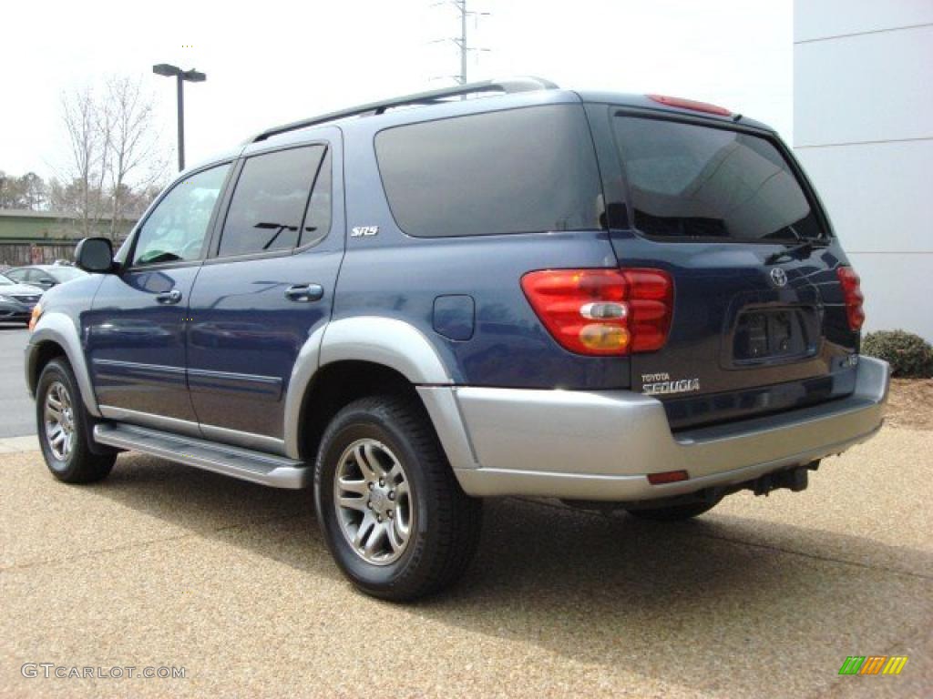 2004 Sequoia SR5 - Blue Marlin Pearl / Charcoal photo #4