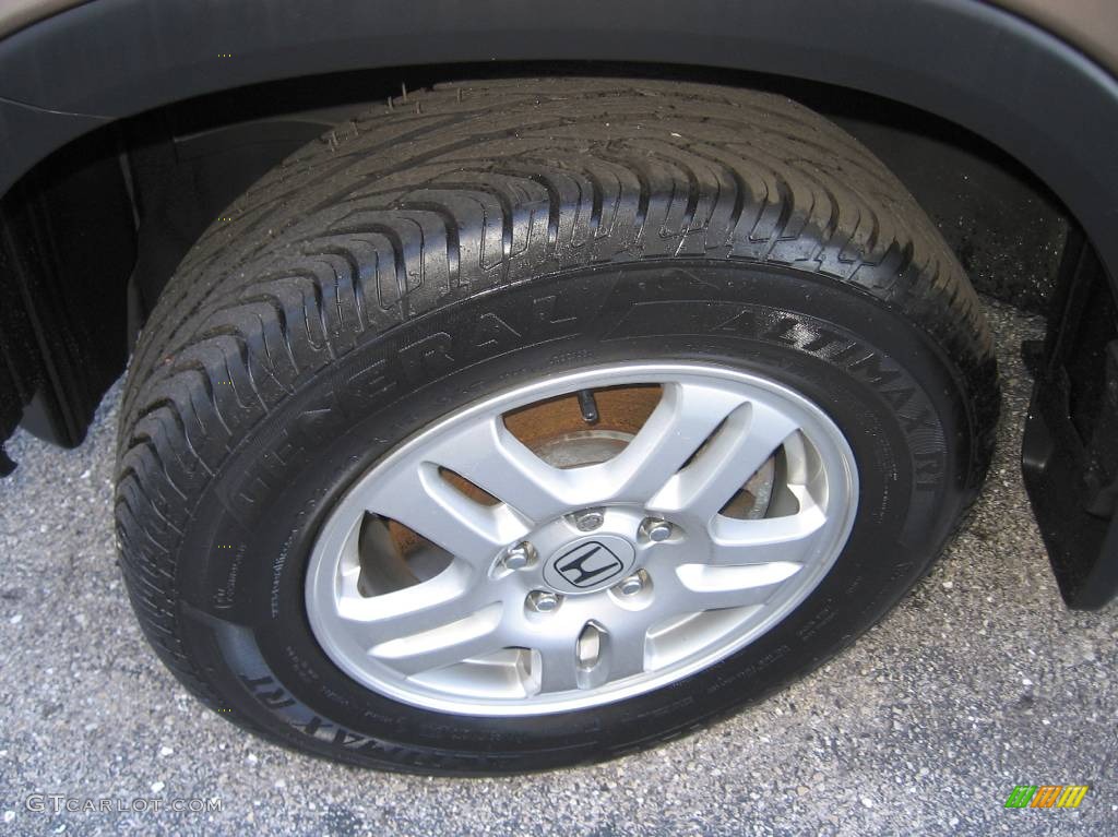 2004 CR-V EX 4WD - Mojave Mist Metallic / Saddle photo #13