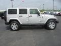 2011 Bright Silver Metallic Jeep Wrangler Unlimited Sahara 4x4  photo #4