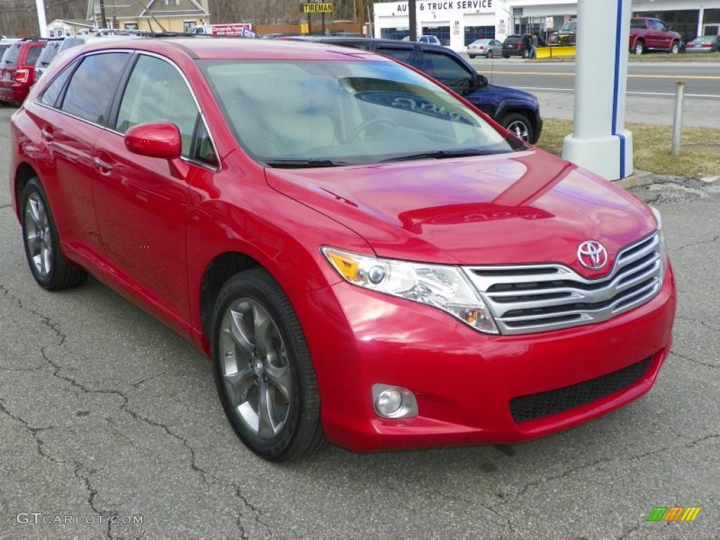 2010 Barcelona Red Metallic Toyota Venza V6 AWD 47005490 Photo 13