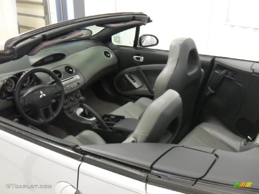 Medium Gray Interior 2007 Mitsubishi Eclipse Spyder GT Photo #47013942