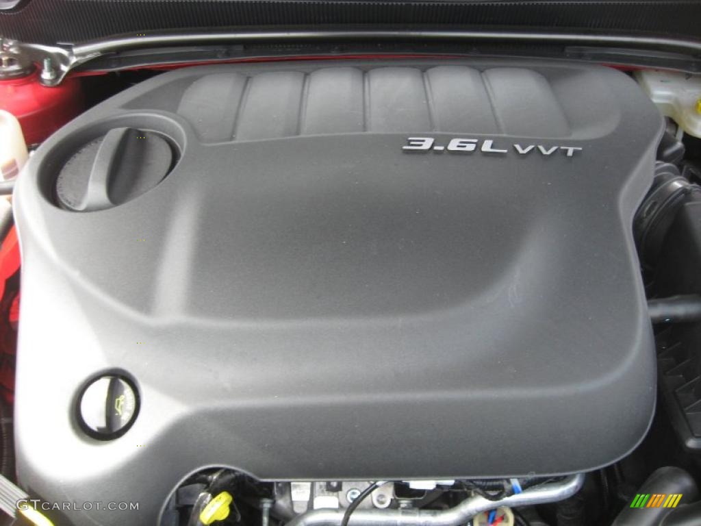 2011 Dodge Avenger Lux 3.6 Liter DOHC 24-Valve VVT Pentastar V6 Engine Photo #47014284