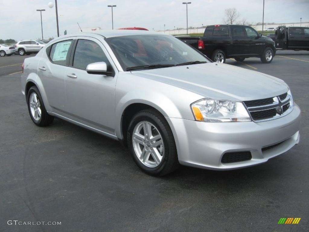 Bright Silver Metallic 2011 Dodge Avenger Mainstreet Exterior Photo #47014326