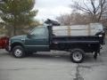 Forest Green Metallic - F350 Super Duty XL Regular Cab 4x4 Plow Truck Photo No. 5