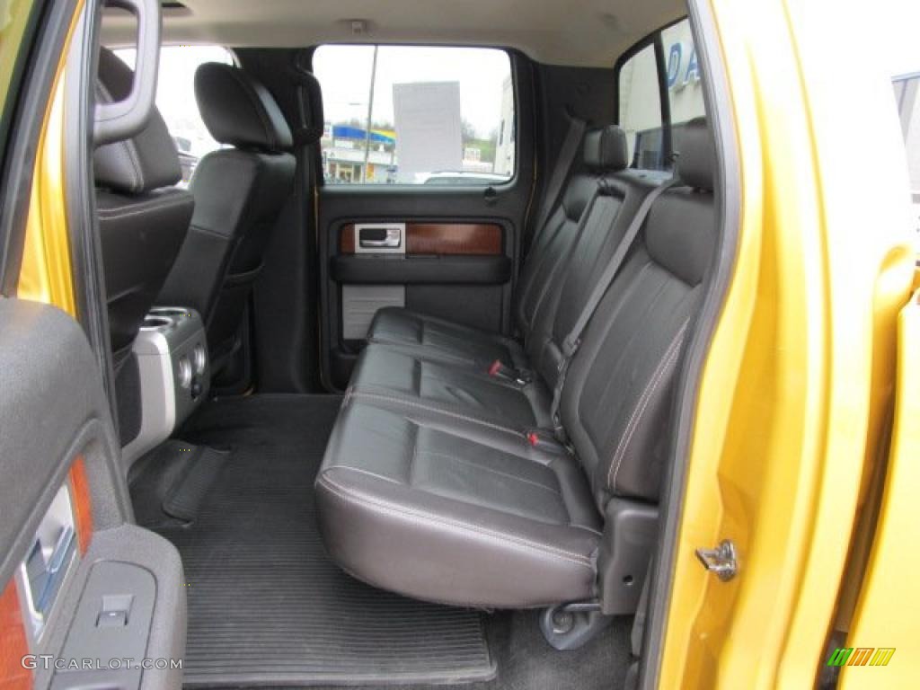 2009 Ford F150 Lariat SuperCrew 4x4 Rear Seat Photo #47015142