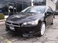 2008 Tarmac Black Pearl Mitsubishi Lancer GTS  photo #28