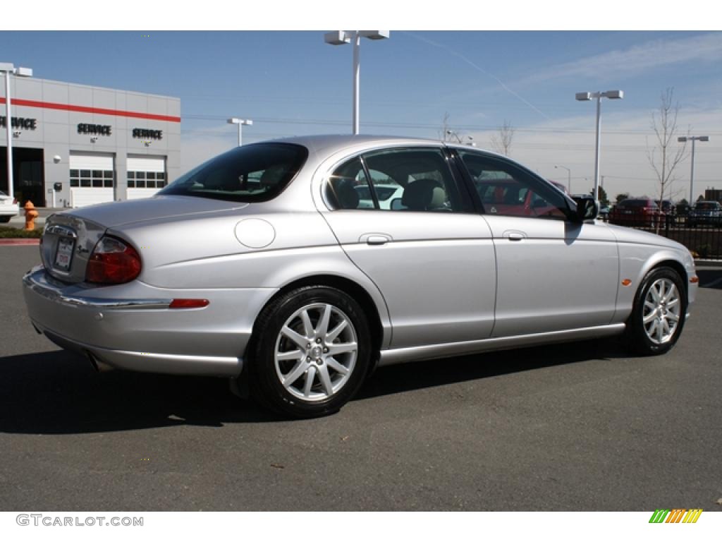 Platinum Metallic 2002 Jaguar S-Type 4.0 Exterior Photo #47016213