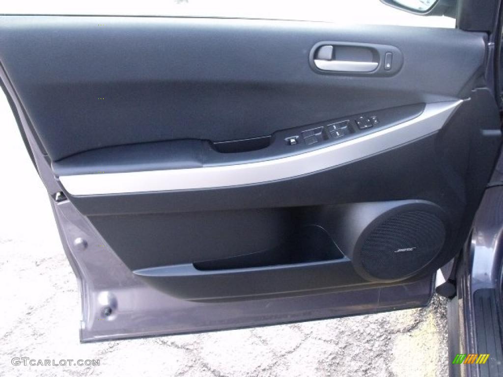 2008 CX-7 Grand Touring AWD - Galaxy Gray Mica / Black photo #18