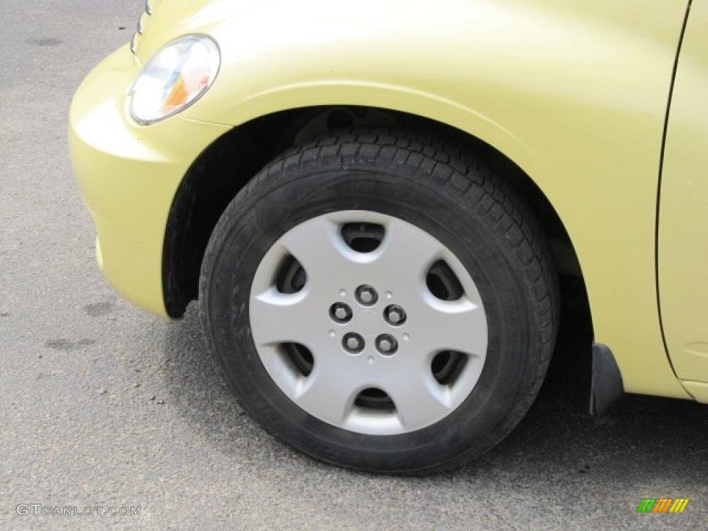 2007 PT Cruiser Touring - Pastel Yellow / Pastel Slate Gray photo #10