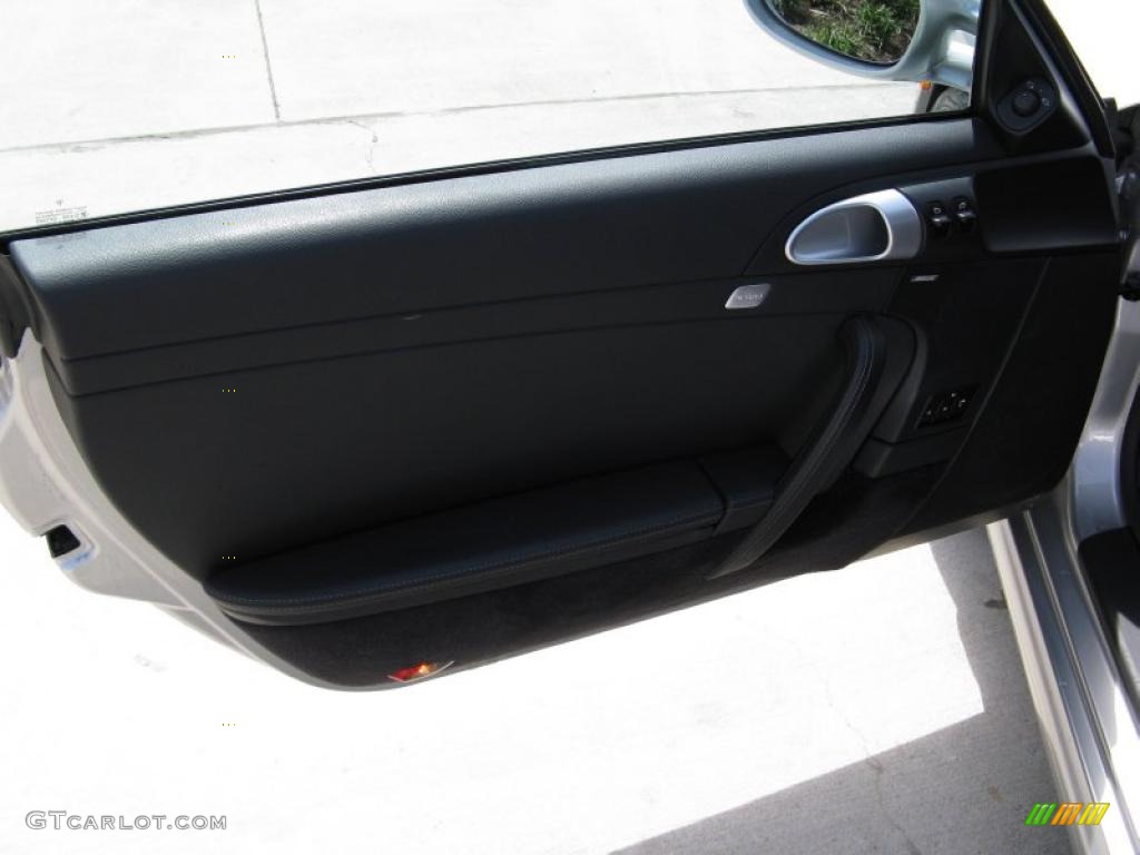 2008 Porsche 911 Carrera Coupe Black Door Panel Photo #47016624