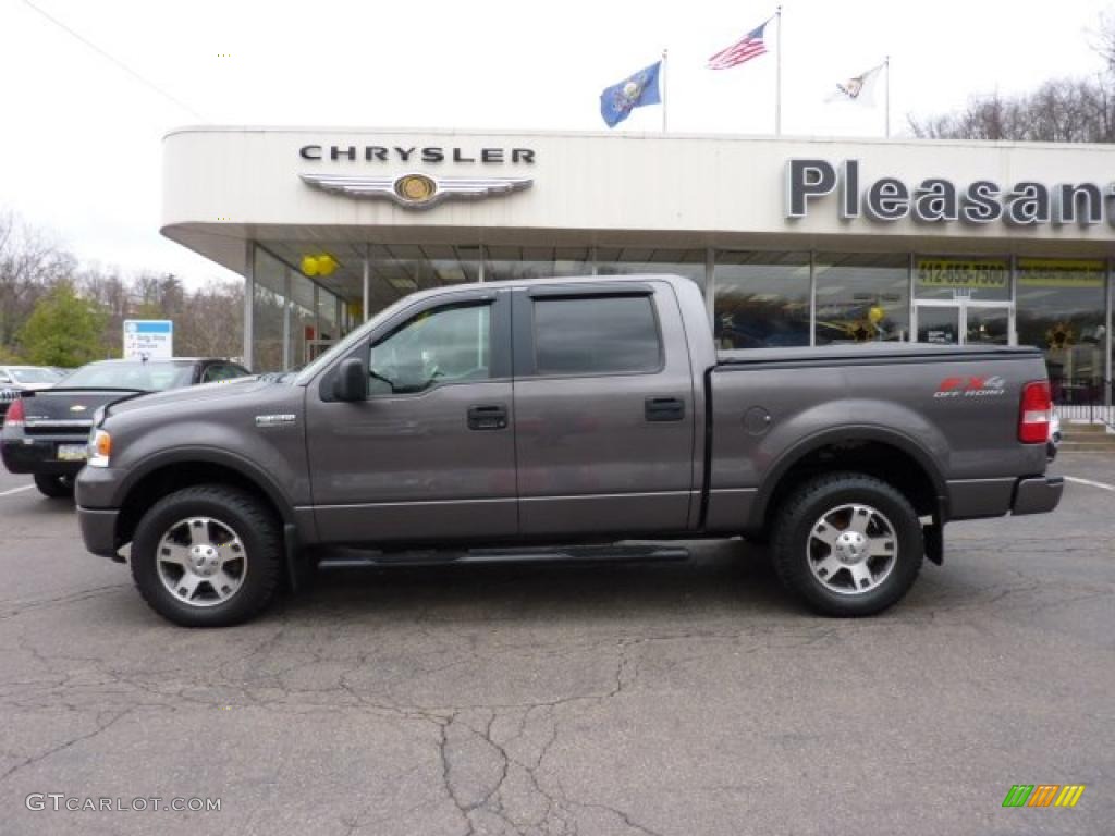 2006 F150 FX4 SuperCrew 4x4 - Dark Shadow Grey Metallic / Medium/Dark Flint photo #2