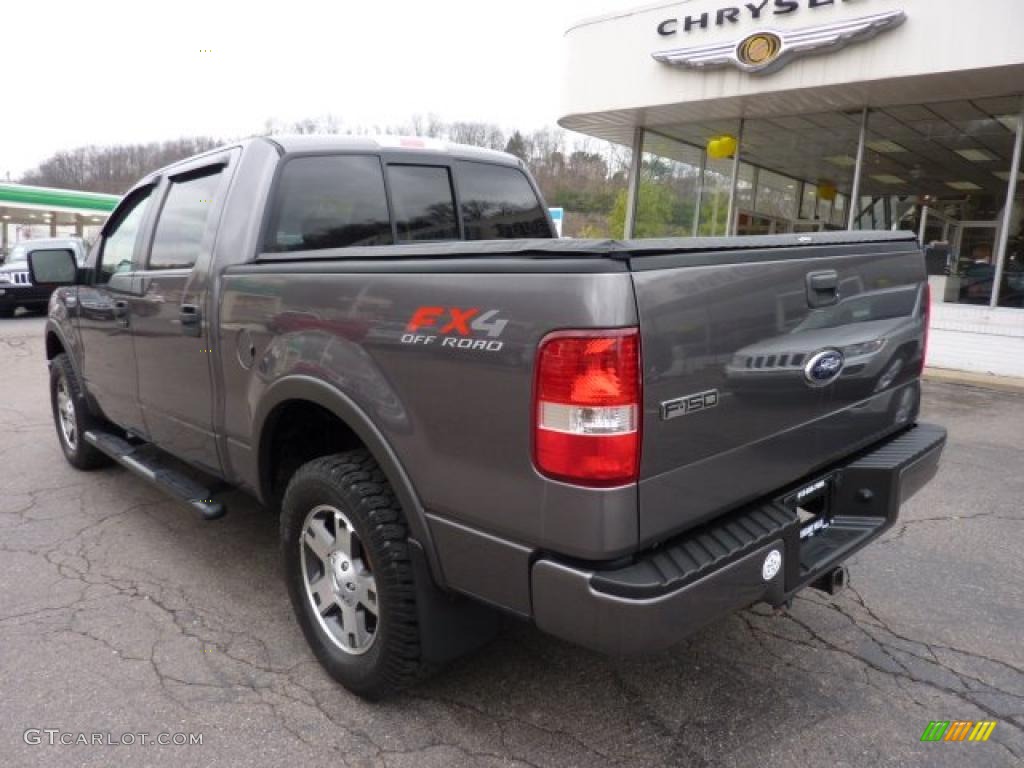 2006 F150 FX4 SuperCrew 4x4 - Dark Shadow Grey Metallic / Medium/Dark Flint photo #3