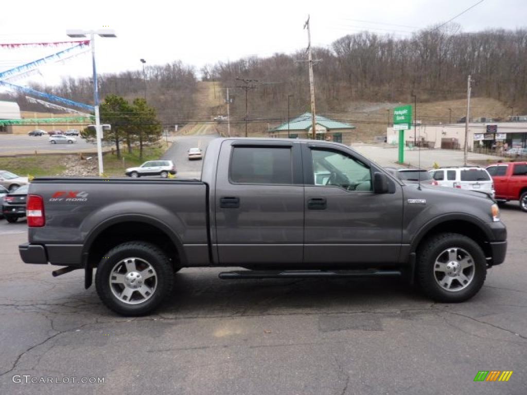 2006 F150 FX4 SuperCrew 4x4 - Dark Shadow Grey Metallic / Medium/Dark Flint photo #6