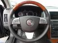 2011 Cadillac STS Ebony Interior Steering Wheel Photo