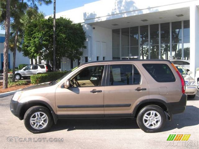 2004 CR-V EX 4WD - Mojave Mist Metallic / Saddle photo #21