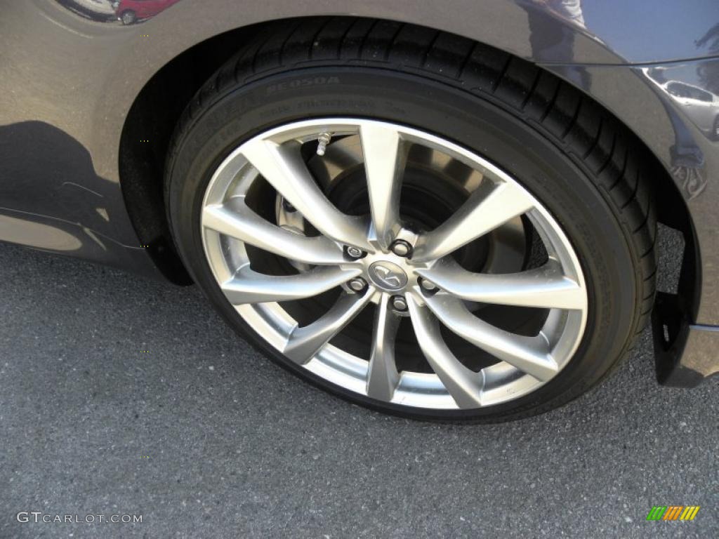 2009 Infiniti G 37 S Sport Coupe Wheel Photo #47017512