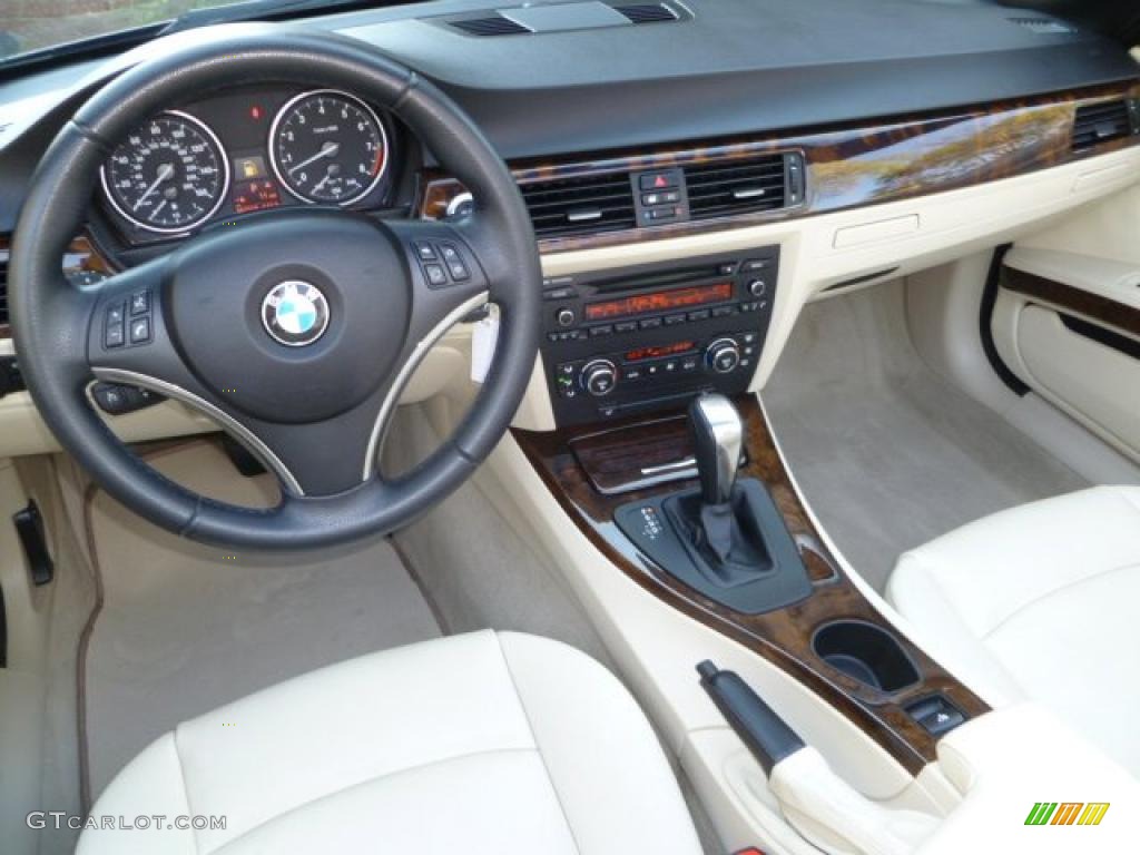 2007 3 Series 335i Convertible - Monaco Blue Metallic / Cream Beige photo #8