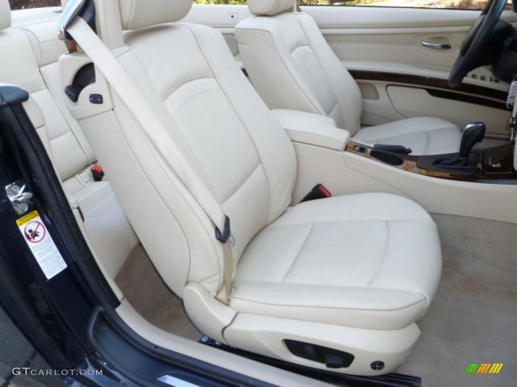 2007 3 Series 335i Convertible - Monaco Blue Metallic / Cream Beige photo #9