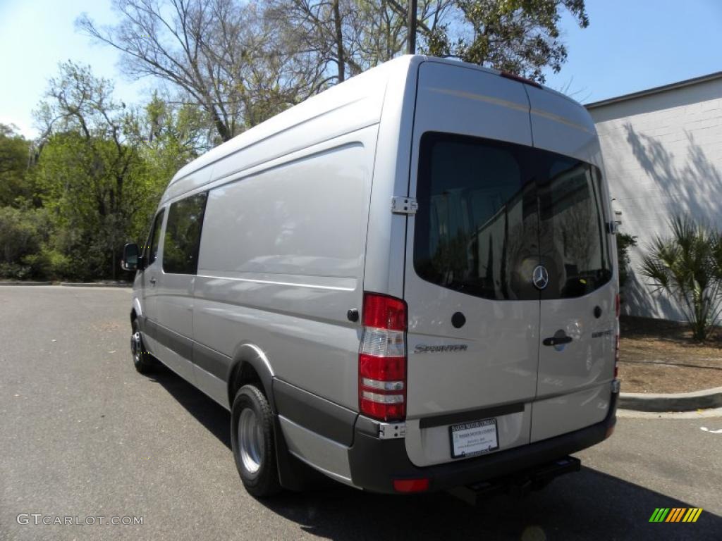 2011 Sprinter 3500 High Roof Cargo Van - Brilliant Silver Metallic / Black photo #14