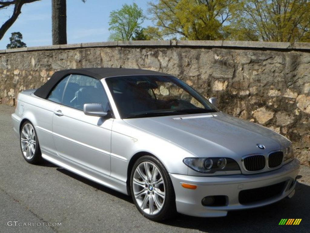 2006 3 Series 330i Convertible - Titanium Silver Metallic / Grey photo #10