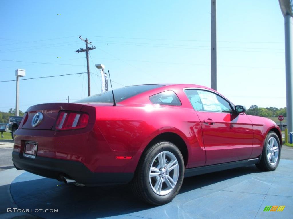 Red Candy Metallic 2012 Ford Mustang V6 Coupe Exterior Photo #47020224
