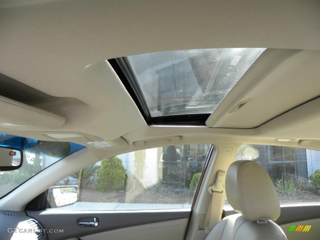 2008 Altima 2.5 SL - Pebble Beach Metallic / Blond photo #4